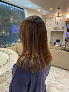 シャンティ 平岸店(Shanti) ○艶髪ストレート/髪質改善/セミロング○ 菅野裕太