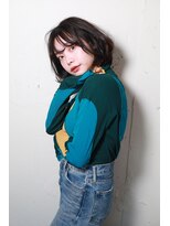 アディクト 東陽町西口(addict)&nbsp;キレイめナチュラルボブ＿地毛風カラー＿内巻きボブ［東陽町］