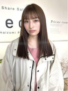 プリュム(plumu.) chocolate brown