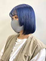 マザー(MOTHER)&nbsp;ダブルカラーブルーベージュカラーケアブリーチハイトーンカラー