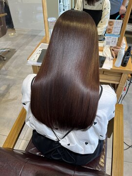 ブレンドバイハピネス(Blend by happiness) パウダートリートメント×ラベンダーブラウン