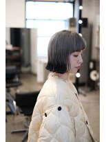 リュト(Lute)&nbsp;グレーベージュ×毛先ブラック