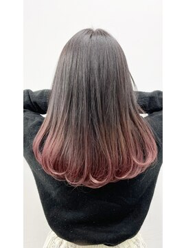 アライブ ハラジュク(ALIVE harajuku) 【ALIVE 夕貴】レッドピンクグラデーションカラー