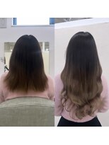 ハイエクステンション 京都駅前店(Hi-Extension)&nbsp;ベージュグラデーション ★ mao_72