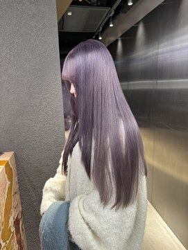 ペレ 栄店(PELE) 切りっぱなしボブ/エアリーロング/美髪/ピンクブラウン/栄