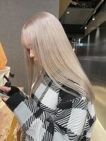 ペレ 栄店(PELE) 切りっぱなしボブ/エアリーロング/美髪/ピンクブラウン/栄