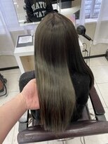 エスト 大阪梅田(EST)&nbsp;レミー100%/53cm☆シールエクステ40枚+馴染ませカット+カラー