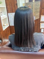 ナオス(NAOS)&nbsp;傷ませない髪質改善カラー/30代40代/ロング/髪質改善