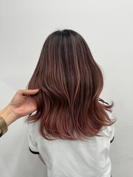 アライブ ハラジュク(ALIVE harajuku) グラデーションカラーバレイヤージュインナーカラー　ryota