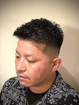 ヒロギンザバーバーショップ 神楽坂店(HIRO GINZA BARBER SHOP) フェード×ジェット