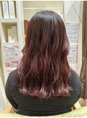 20代30代40代大人かわいいゆるふわ愛されスカーレットカラー