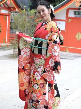 アールプラスヘアサロン(ar+ hair salon) 振袖/新宿/新宿三丁目/卒業式