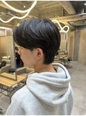 刈り上げ無し韓国カット