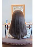 髪質改善系のナチュラルストリート
