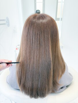 ジュエル(JEWEL) 艶髪グレージュ　髪質改善　トリートメント　新松戸　個室美容室