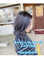 グランジュテ(grandjute)&nbsp;ブリーチ★ダブルカラー★髪質改善★ヘッドスパ★インナーカラー