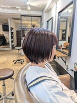 シアン 京都 烏丸店(CYAN)&nbsp;【CYAN】#ショートボブ#丸みショート