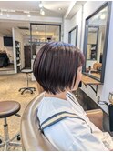 【CYAN】#ショートボブ#丸みショート
