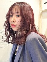 ボコカ(bococa)&nbsp;暖色ブリーチなしカラーボルドーワインレッド向ヶ丘遊園登戸