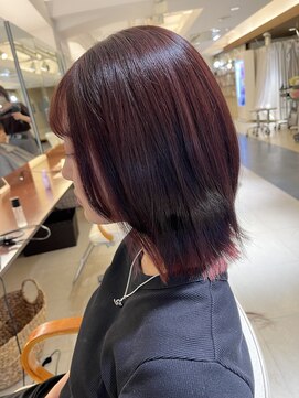 ヴァンカウンシル 札幌本店(VAN COUNCIL) インナーカラー/外ハネボブ