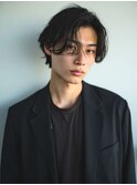 フェザーショート/刈り上げショート/ニュアンスデザイン/メンズ