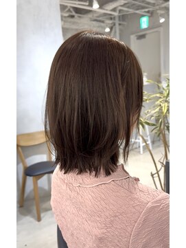 フォト 新宿(foto) くびれヘア/ラベンダーベージュ