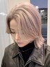 　カット+リタッチブリーチ（６５日以内）+カラー+選べるトリートメント