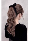 お呼ばれ可愛いヘアアレンジ4/髪質改善/ヘアメイク/ヘアセット