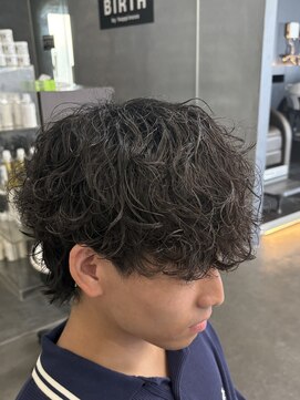 バース バイ ハピネス(BIRTH by happiness) シャドウパーマ/波巻きパーマ/スパイラルパーマ