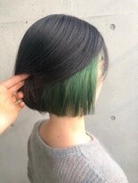 REM 三鷹【12/1NEWOPEN】 インナーカラーボブ/グリーンカラー