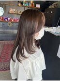 【札幌円山】トープグレージュ/ミディアムレイヤー/秋冬カラー