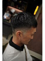 フォーコーナーズカットショップスリーセント 栄(FourCornersCutShop 3/cent)&nbsp;フェードショート