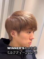 増田リツヤ エマノン 池袋(EMANON)&nbsp;ミルクティーブロンド