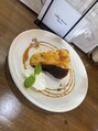 ラポーザヘア(La Pausa Hair)&nbsp;CAFEでチーズケーキ食べがち ^ ^