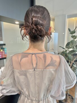 ケンジ 横浜(KENJE) タイトヘア/シニヨン/カチモリヘア/お呼ばれヘア