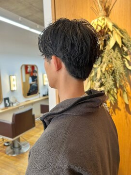 ロジエ(ROSIER) 爽やかセンターパートパーマ10代20代30代