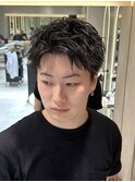 men's/メンズ/スパイキーショート/フェード/ニュアンスパーマ