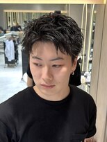 ロンドリメゾン 原宿(Lond re Maison.) men's/メンズ/スパイキーショート/フェード/ニュアンスパーマ