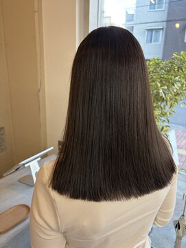 エマ 浦上駅前店(EMMA) 髪のシワ改善トリートメント×ぱつっとロング