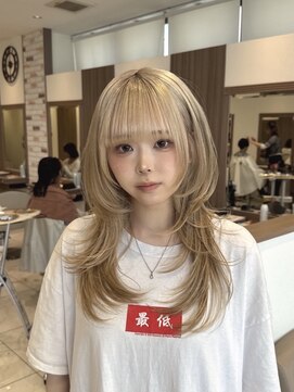 アッシュ 新杉田店(Ash) ★新杉田レイヤーカット韓国ダブルカラーハッシュカット