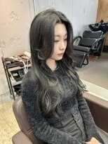 イロ ジェイアール JR奈良店(IRO) グレーブラック×韓国風レイヤー