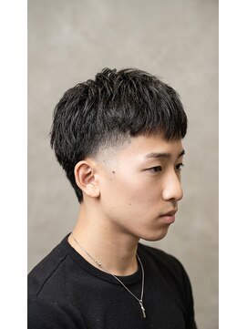 ヨシザワインク バンダイ(YOSHIZAWA Inc. BANDAI) マレット/ショートスタイル/メンズ/メンズカット/ローフェード