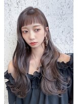 ヘアーズ ベリー 香椎店(hairs BERRY)&nbsp;★BERRYカール姫カットシアーカラー地毛風カラー韓国風ヘア