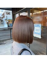 ナンバーフォーナチュラル 戸祭(NO4 natural)&nbsp;アッシュベージュ×内巻きボブ