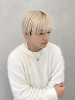 ミー 新宿(MII)&nbsp;ホワイトブロンド/ダブルカラー/髪質改善/新宿/MII/ミイ