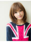 スタイリングしやすく人気の【ひし形カット】ストレート