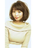 ふんわり小顔ショートボブ (北澤）
