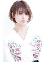 マリアバイアフロート(Maria by AFLOAT)&nbsp;ワイドバングなタンバルモリショートモーブカラーグレージュも☆