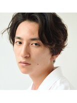 ユノ(juno)&nbsp;大人のニュアンスメンズパーマ (ネープレス 無造作 ビジカジ)