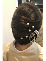 着物ヘアセット